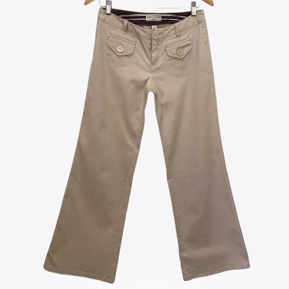 Banana Republic Martin Fit Straight Wide Pants 2 - Picture 4 of 16